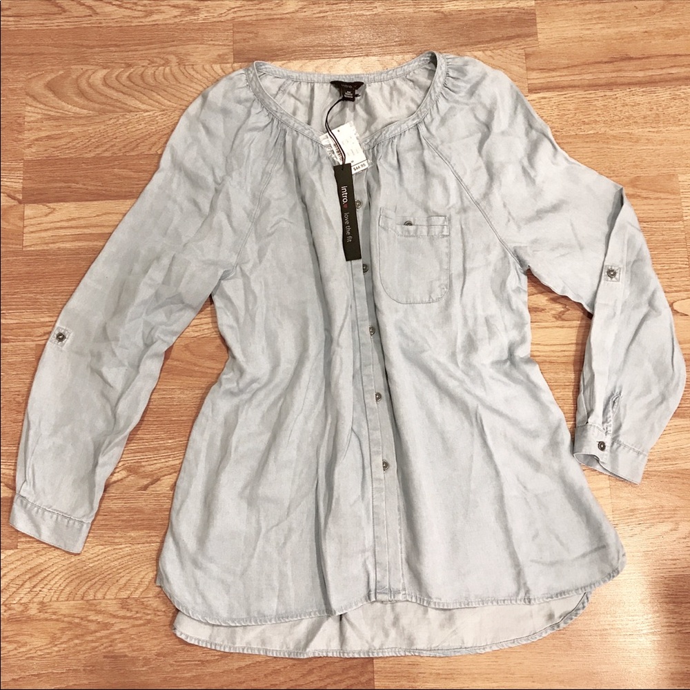 Chambray top
